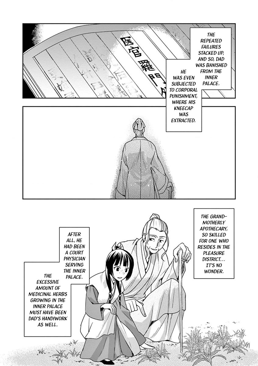 Kusuriya no Hitorigoto - Maomao no Koukyuu Nazotoki Techou Chapter 11 page 31 - Chapter 11: The Head Attendant's Secret