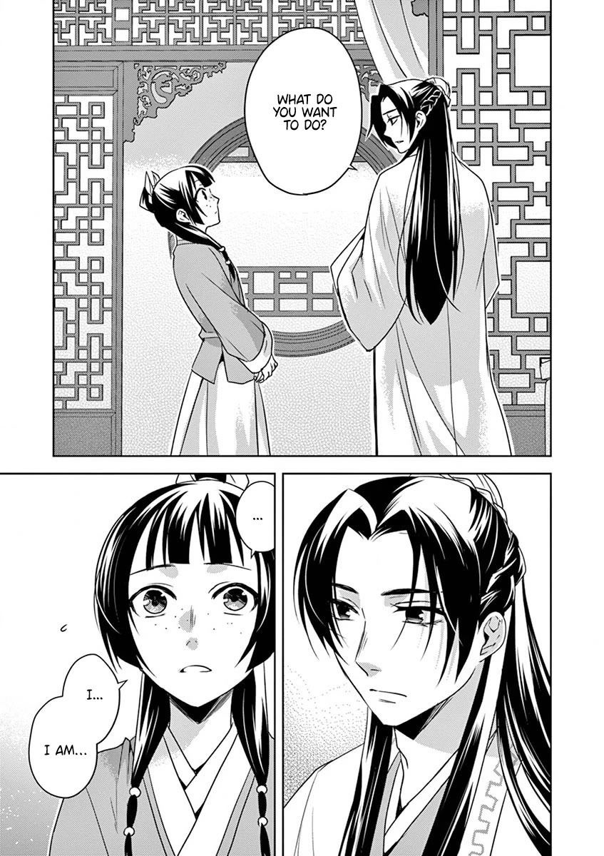 Kusuriya no Hitorigoto - Maomao no Koukyuu Nazotoki Techou Chapter 13 page 19 - Chapter 13: Dismissal
