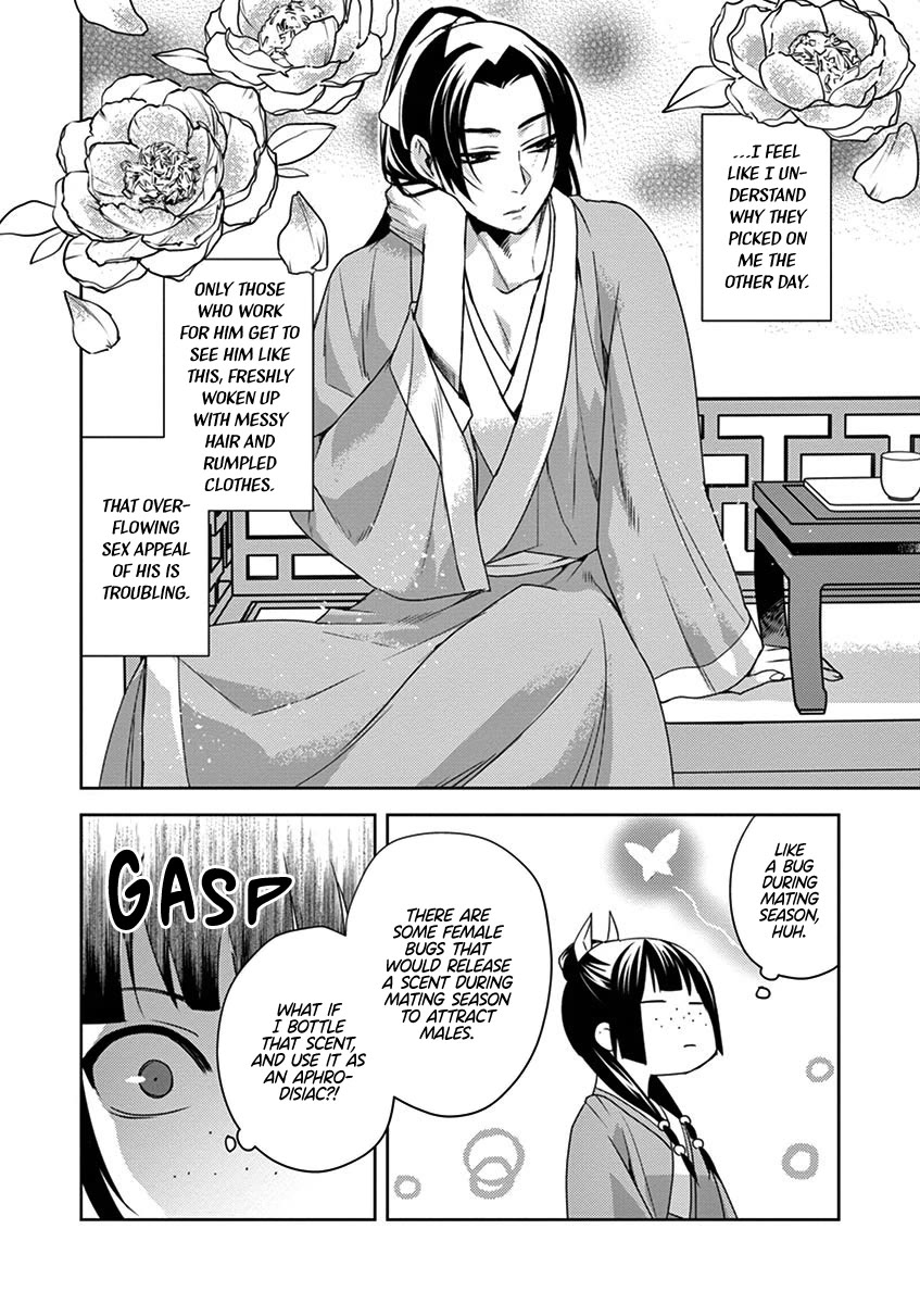 Kusuriya no Hitorigoto - Maomao no Koukyuu Nazotoki Techou Chapter 14 page 36 - Chapter 14: Working in the Imperial Court