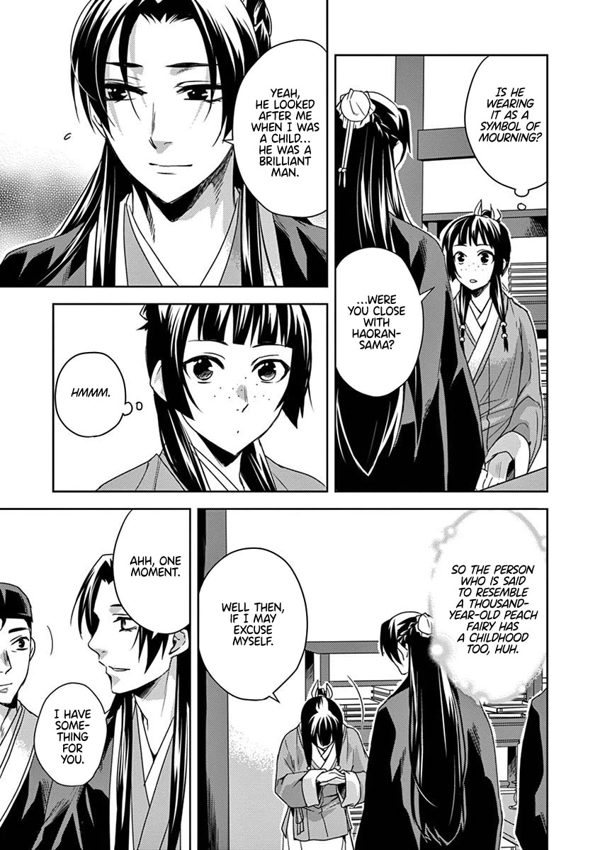 Kusuriya no Hitorigoto - Maomao no Koukyuu Nazotoki Techou Chapter 15 page 29 - Chapter 15: Poisoned Wine