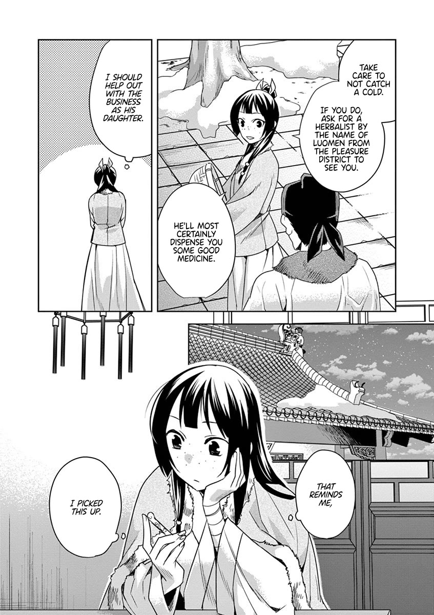 Kusuriya no Hitorigoto - Maomao no Koukyuu Nazotoki Techou Chapter 16 page 25 - Chapter 16: The Pipe