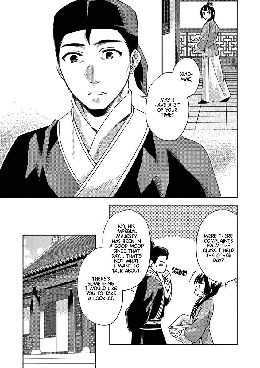 Kusuriya no Hitorigoto - Maomao no Koukyuu Nazotoki Techou Chapter 17 page 24 - Chapter 17: A Class at the Inner Palace