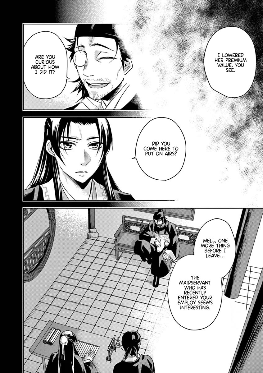 Kusuriya no Hitorigoto - Maomao no Koukyuu Nazotoki Techou Chapter 19 page 11 - Chapter 19: The Will