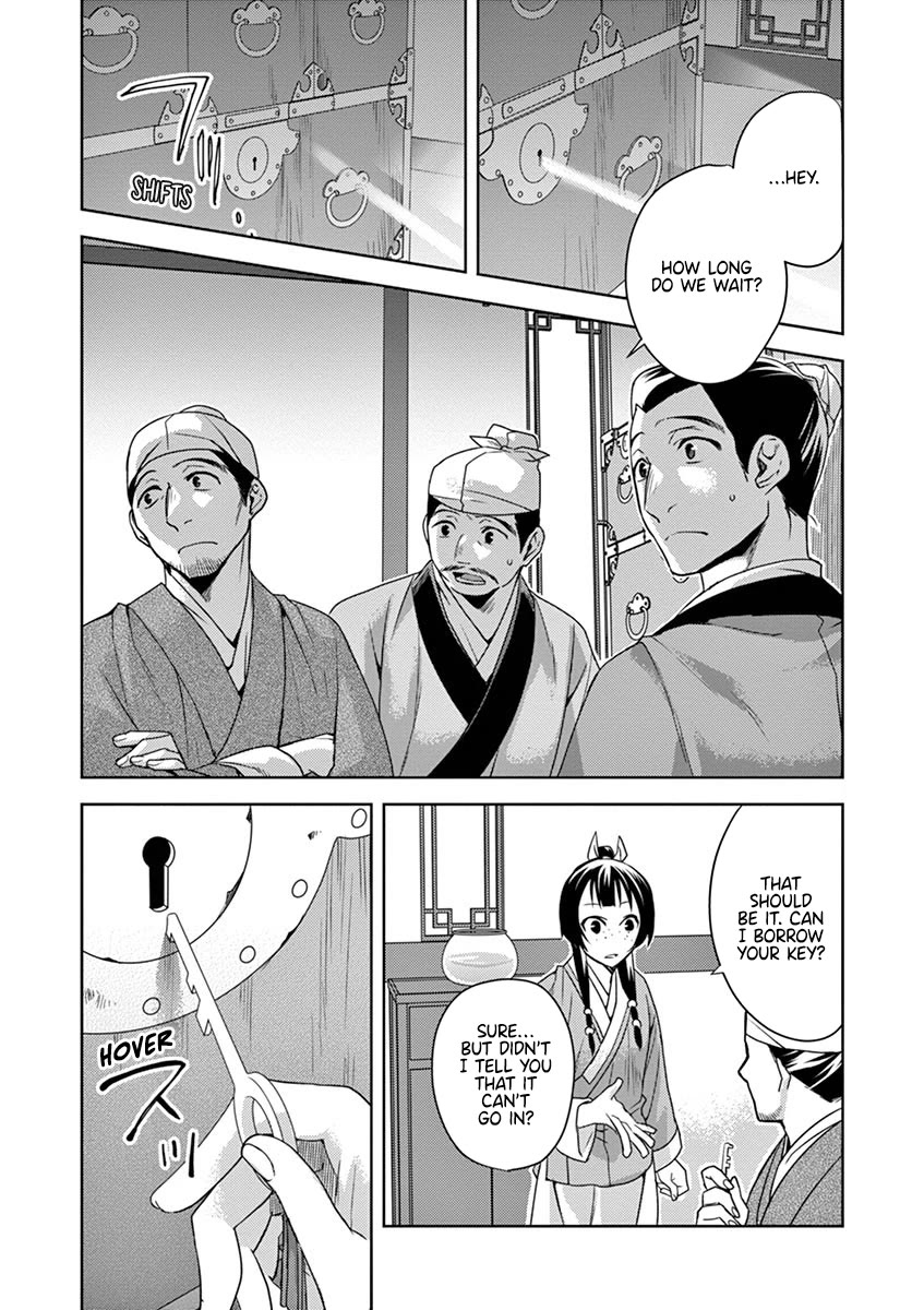 Kusuriya no Hitorigoto - Maomao no Koukyuu Nazotoki Techou Chapter 19 page 30 - Chapter 19: The Will
