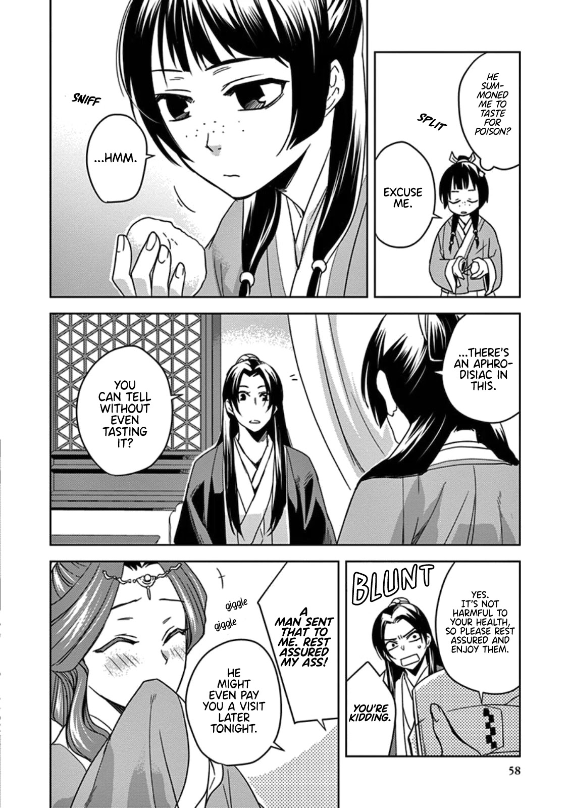 Kusuriya no Hitorigoto - Maomao no Koukyuu Nazotoki Techou Chapter 2 page 12 - Chapter 2: Aphrodisiac