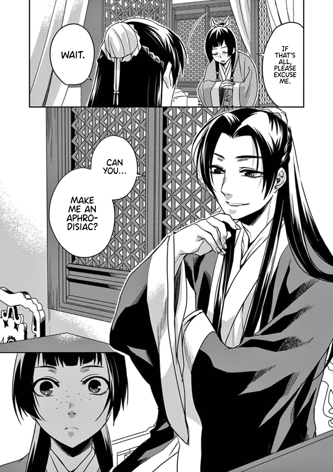 Kusuriya no Hitorigoto - Maomao no Koukyuu Nazotoki Techou Chapter 2 page 13 - Chapter 2: Aphrodisiac