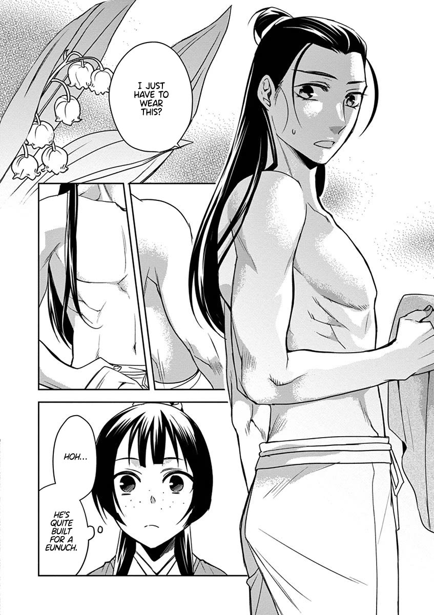 Kusuriya no Hitorigoto - Maomao no Koukyuu Nazotoki Techou Chapter 20 page 16 - Chapter 20: Strolling Around Town