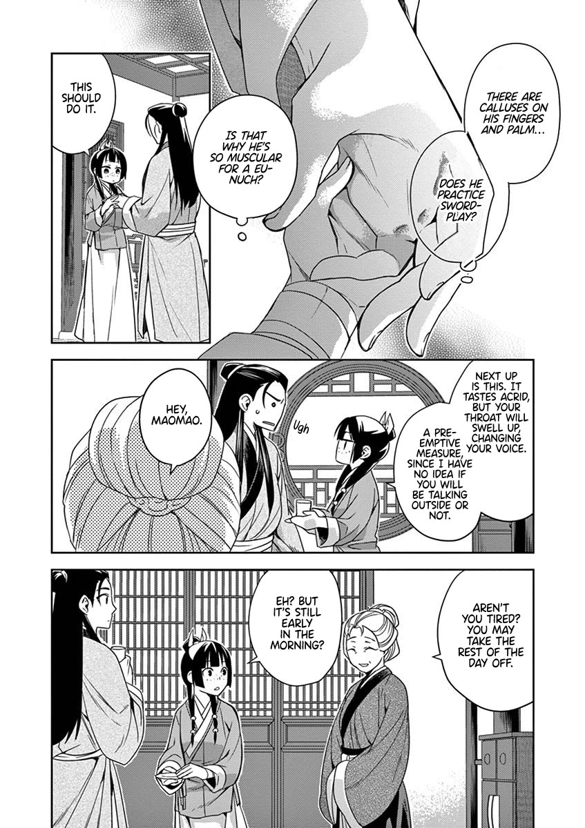 Kusuriya no Hitorigoto - Maomao no Koukyuu Nazotoki Techou Chapter 20 page 23 - Chapter 20: Strolling Around Town
