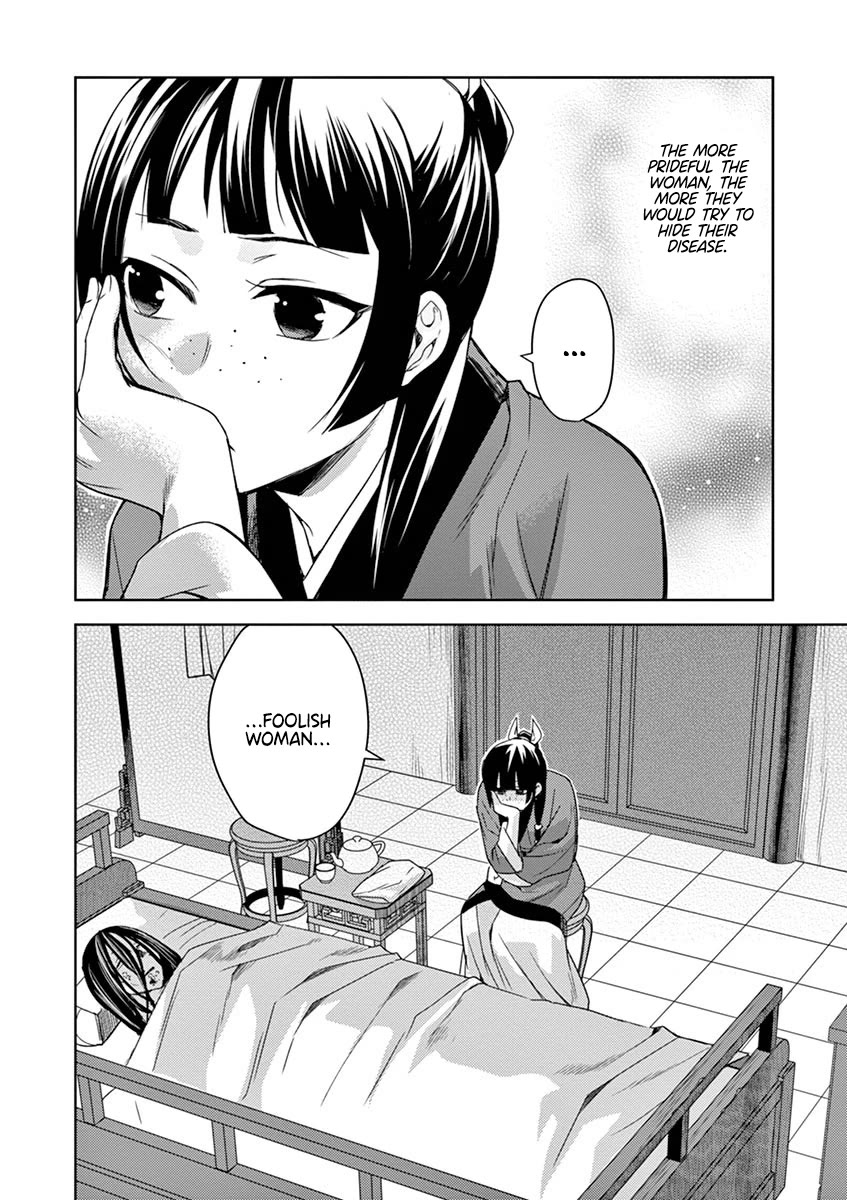 Kusuriya no Hitorigoto - Maomao no Koukyuu Nazotoki Techou Chapter 21 page 8 - Chapter 21: Luohan