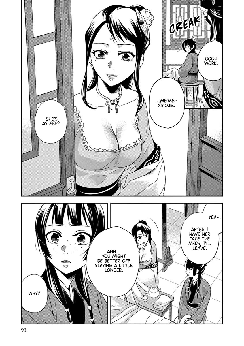 Kusuriya no Hitorigoto - Maomao no Koukyuu Nazotoki Techou Chapter 21 page 9 - Chapter 21: Luohan