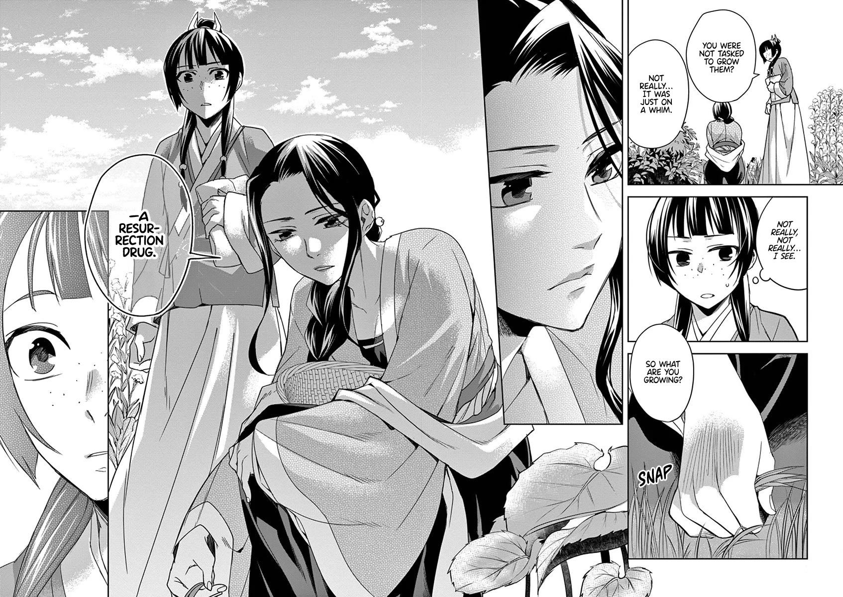 Kusuriya no Hitorigoto - Maomao no Koukyuu Nazotoki Techou Chapter 22 page 13 - Chapter 22: By Chance or By Design