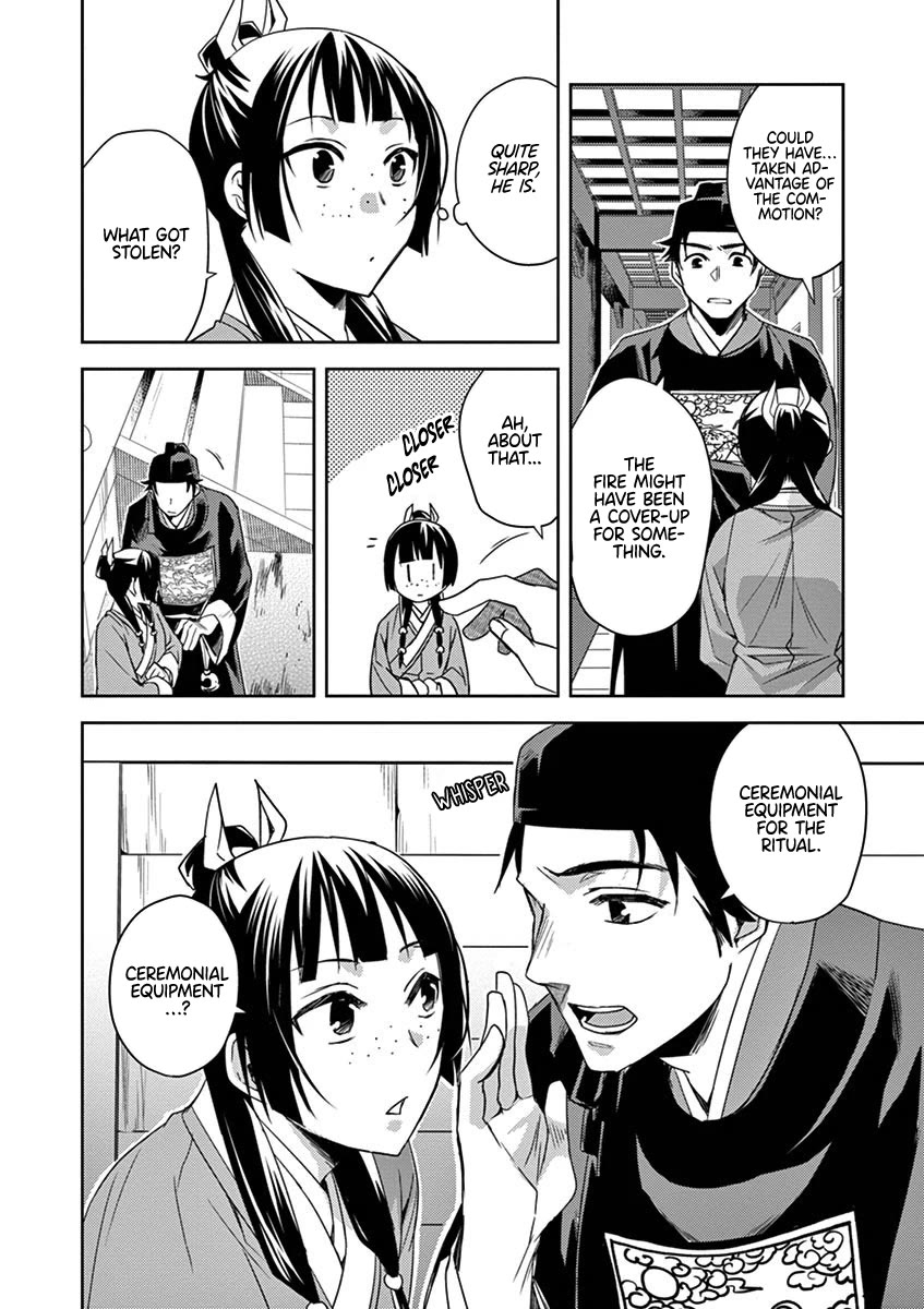 Kusuriya no Hitorigoto - Maomao no Koukyuu Nazotoki Techou Chapter 22 page 20 - Chapter 22: By Chance or By Design
