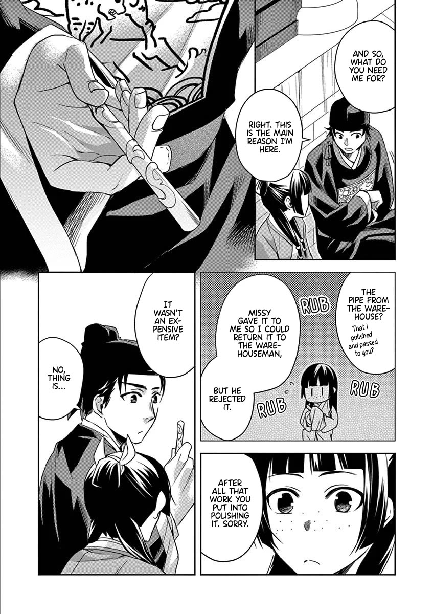 Kusuriya no Hitorigoto - Maomao no Koukyuu Nazotoki Techou Chapter 22 page 24 - Chapter 22: By Chance or By Design
