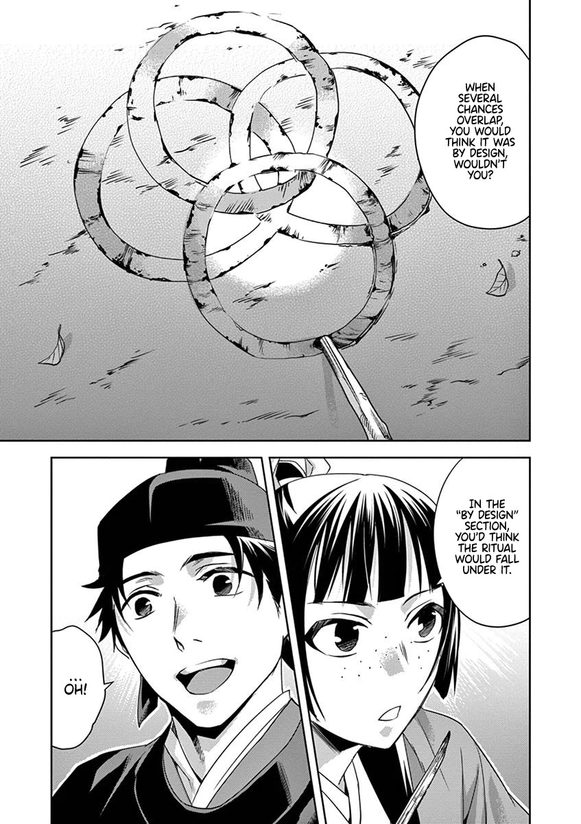 Kusuriya no Hitorigoto - Maomao no Koukyuu Nazotoki Techou Chapter 22 page 29 - Chapter 22: By Chance or By Design
