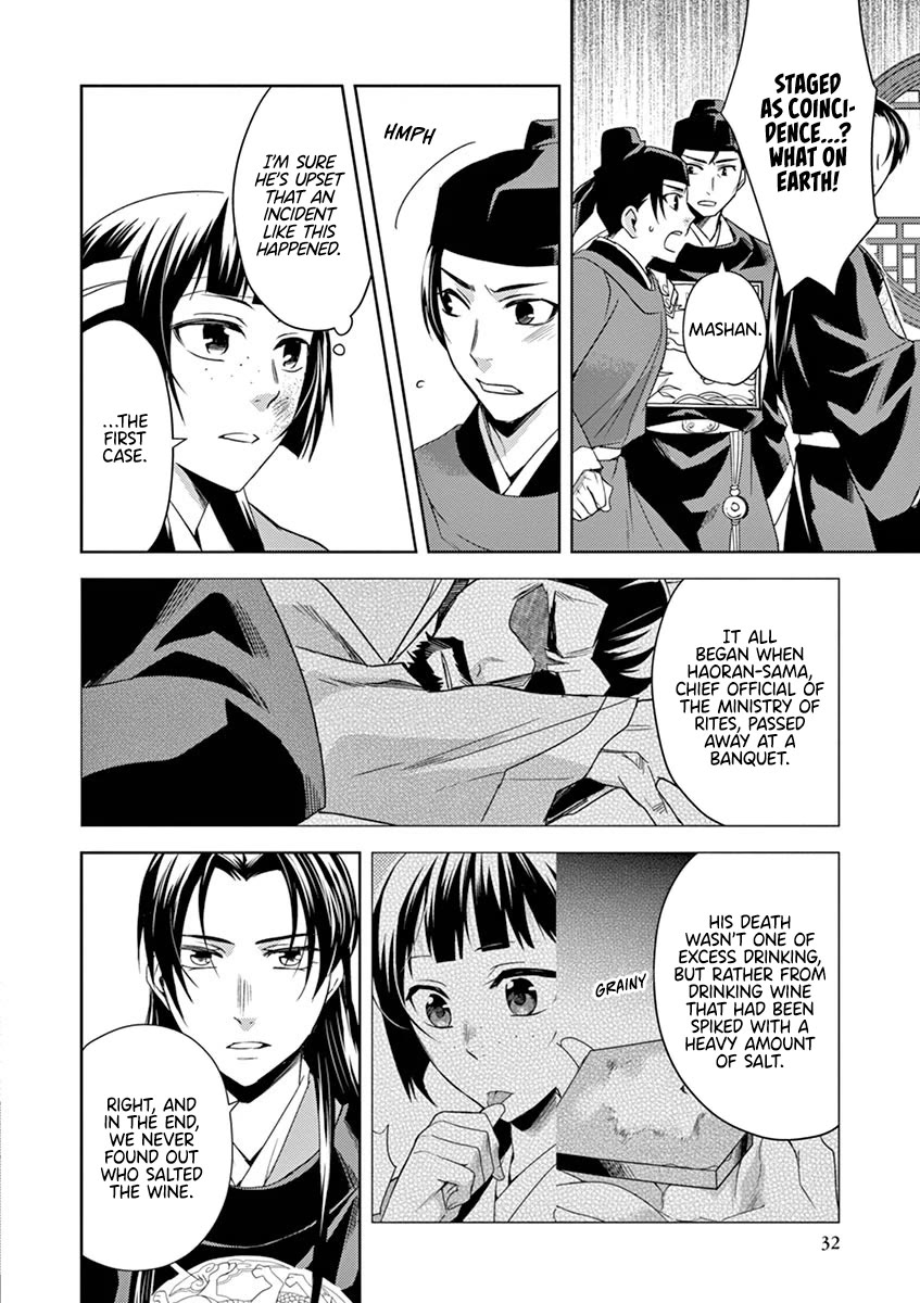 Kusuriya no Hitorigoto - Maomao no Koukyuu Nazotoki Techou Chapter 23 page 30 - Chapter 23: Purification Ritual