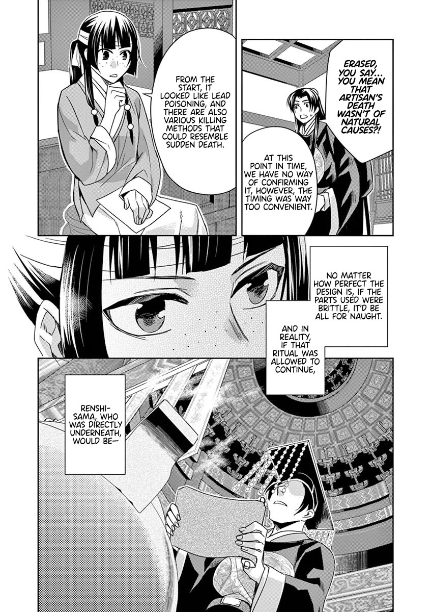 Kusuriya no Hitorigoto - Maomao no Koukyuu Nazotoki Techou Chapter 23 page 35 - Chapter 23: Purification Ritual