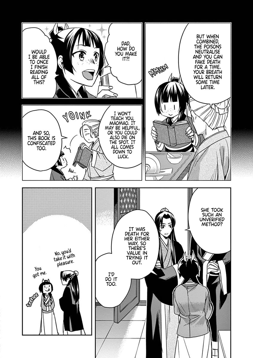 Kusuriya no Hitorigoto - Maomao no Koukyuu Nazotoki Techou Chapter 24 page 21 - Chapter 24: Lady of Moonflowers
