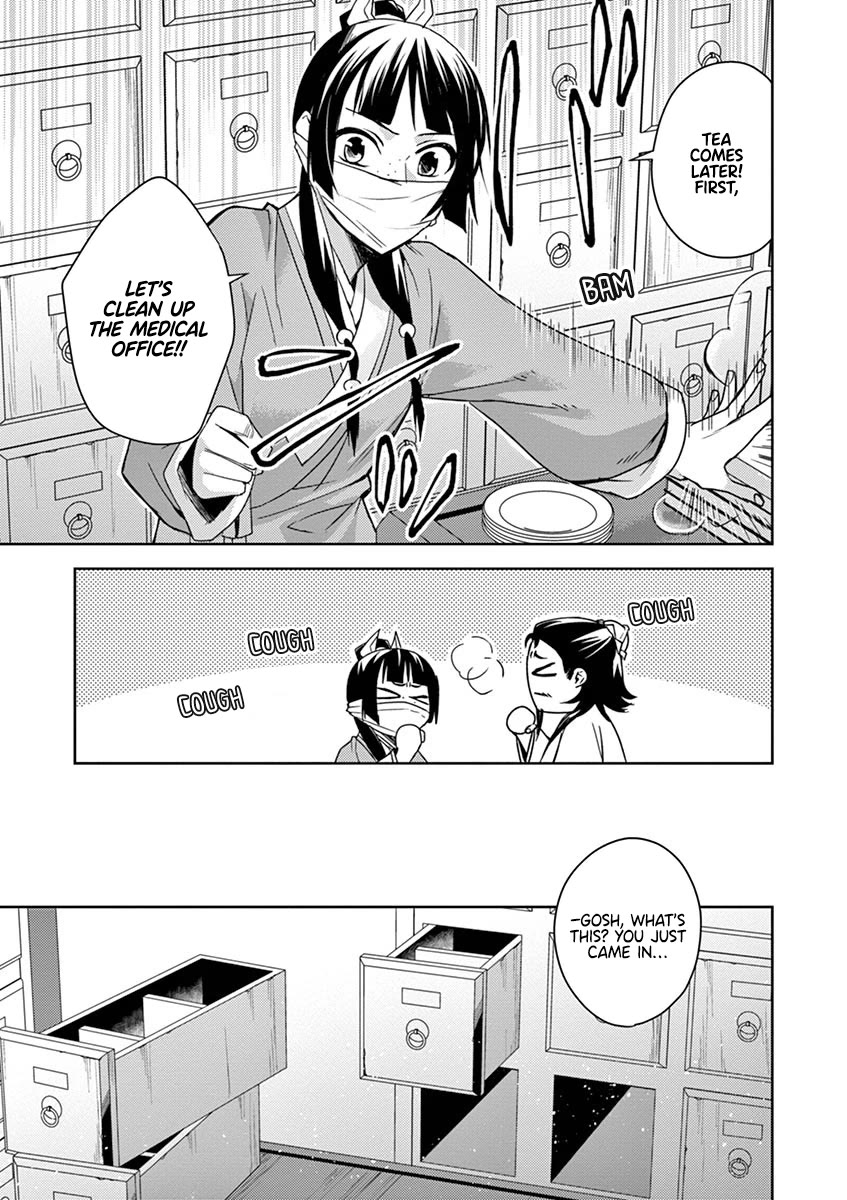Kusuriya no Hitorigoto - Maomao no Koukyuu Nazotoki Techou Chapter 25 page 17 - Chapter 25: Once Again, the Inner Palace