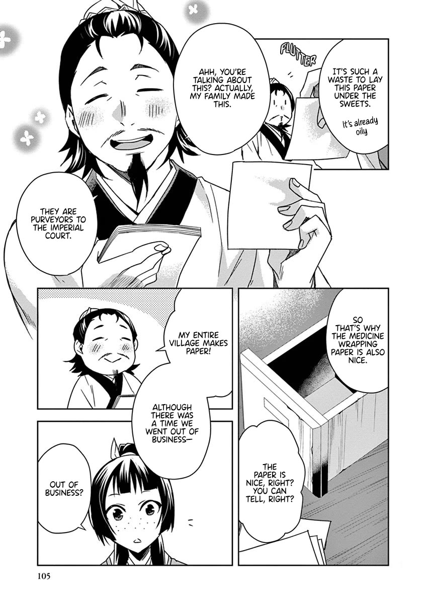 Kusuriya no Hitorigoto - Maomao no Koukyuu Nazotoki Techou Chapter 25 page 25 - Chapter 25: Once Again, the Inner Palace