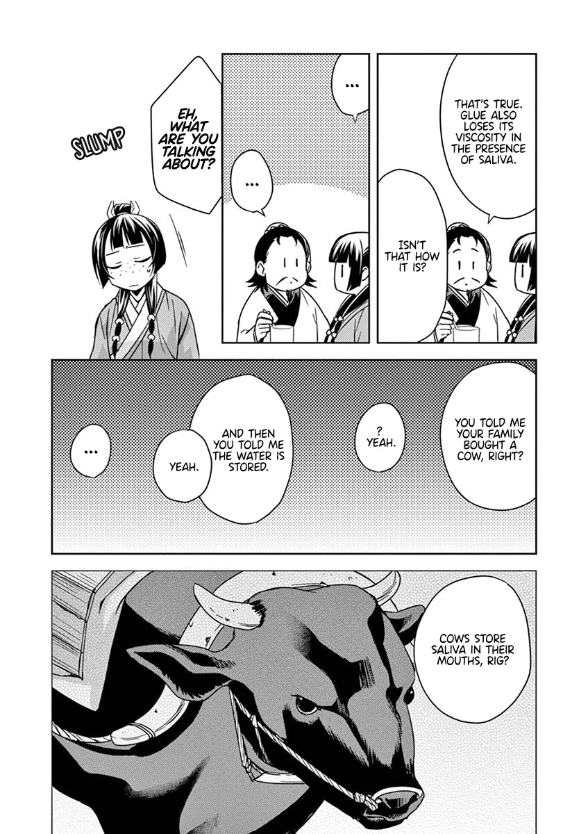 Kusuriya no Hitorigoto - Maomao no Koukyuu Nazotoki Techou Chapter 25 page 36 - Chapter 25: Once Again, the Inner Palace