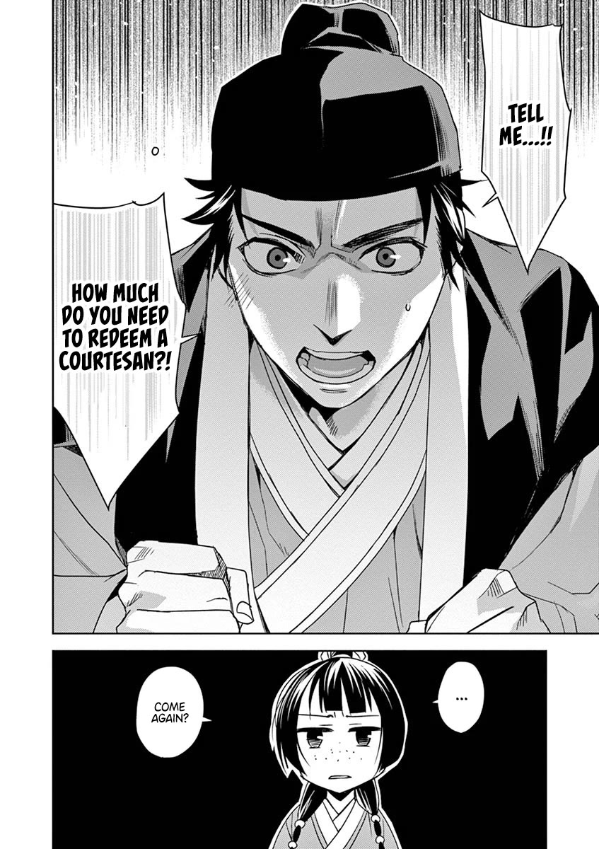 Kusuriya no Hitorigoto - Maomao no Koukyuu Nazotoki Techou Chapter 25 page 40 - Chapter 25: Once Again, the Inner Palace