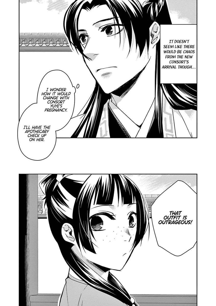 Kusuriya no Hitorigoto - Maomao no Koukyuu Nazotoki Techou Chapter 25 page 9 - Chapter 25: Once Again, the Inner Palace