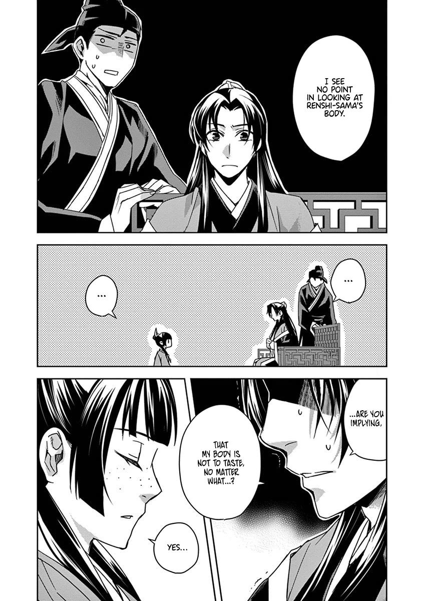 Kusuriya no Hitorigoto - Maomao no Koukyuu Nazotoki Techou Chapter 26 page 25 - Chapter 26: Redemption Strategy
