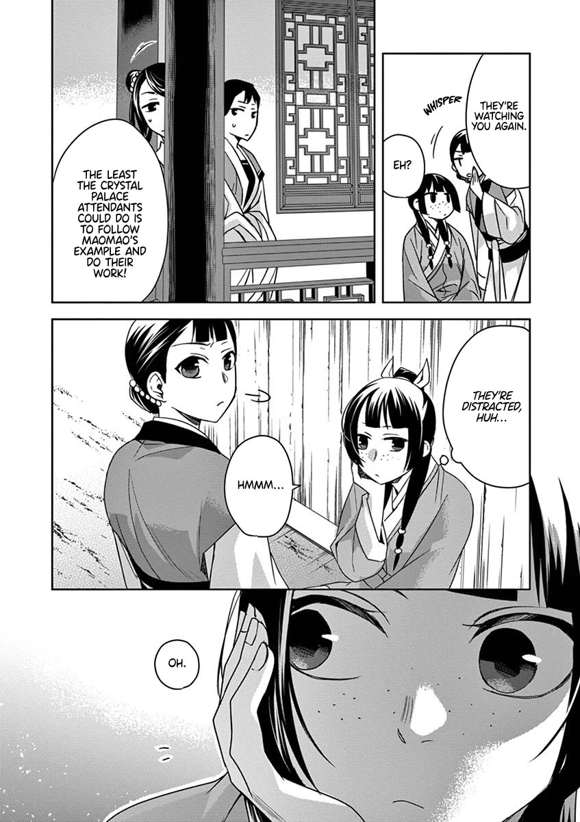 Kusuriya no Hitorigoto - Maomao no Koukyuu Nazotoki Techou Chapter 27 page 29 - Chapter 27: Blue Roses