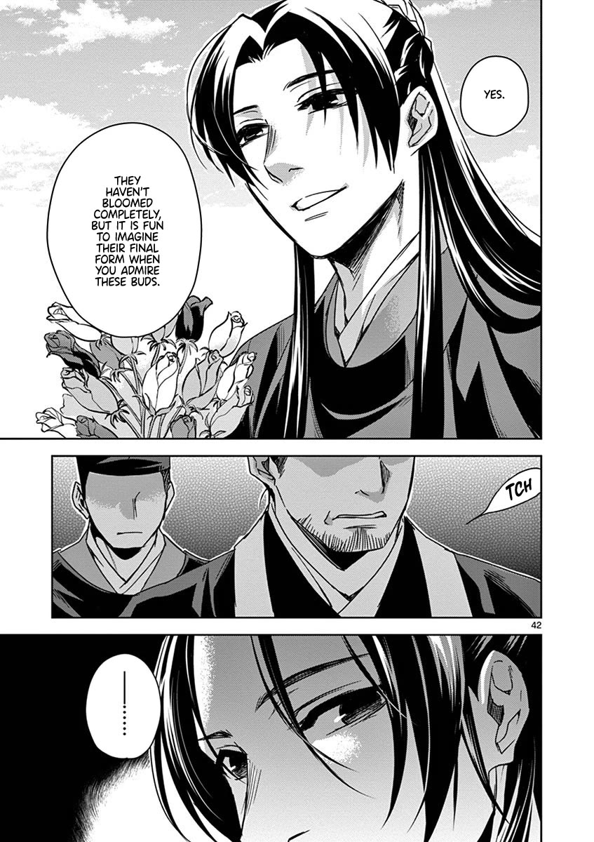 Kusuriya no Hitorigoto - Maomao no Koukyuu Nazotoki Techou Chapter 27 page 45 - Chapter 27: Blue Roses