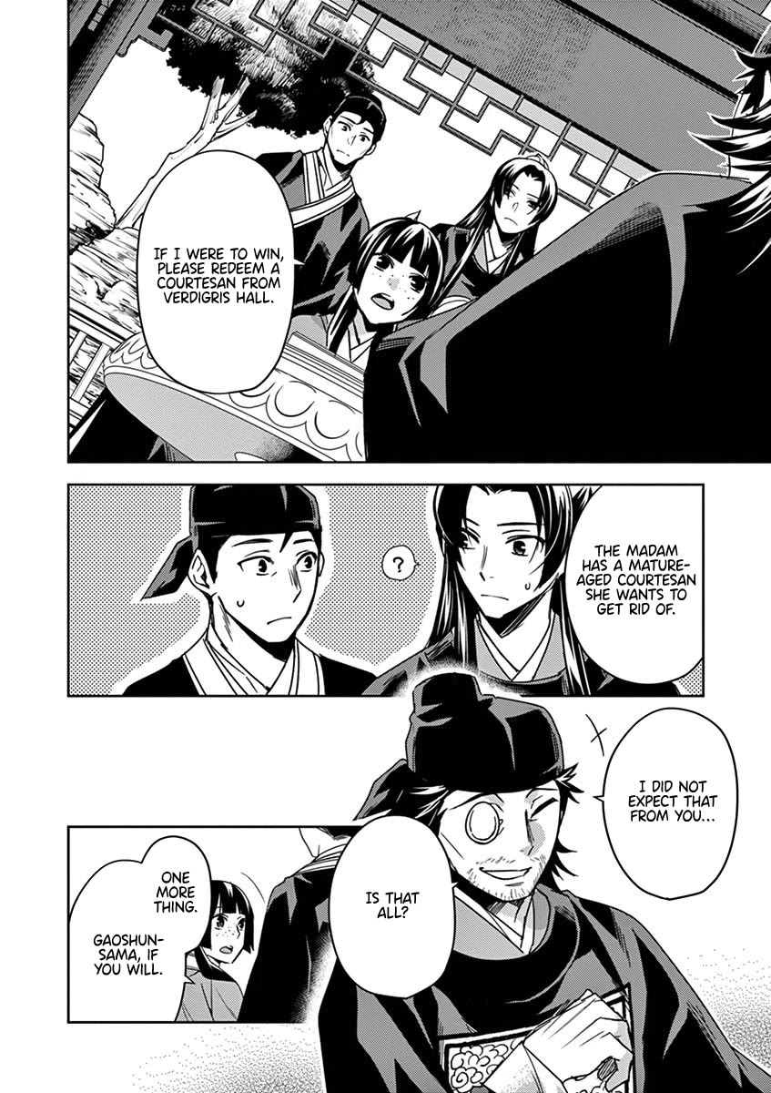 Kusuriya no Hitorigoto - Maomao no Koukyuu Nazotoki Techou Chapter 28 page 12 - Chapter 28: Nail Polish