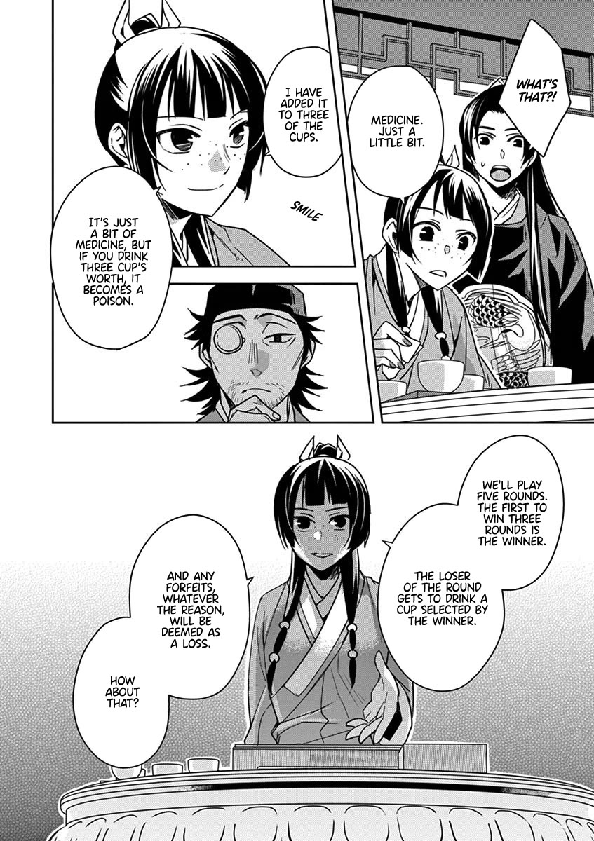 Kusuriya no Hitorigoto - Maomao no Koukyuu Nazotoki Techou Chapter 28 page 14 - Chapter 28: Nail Polish