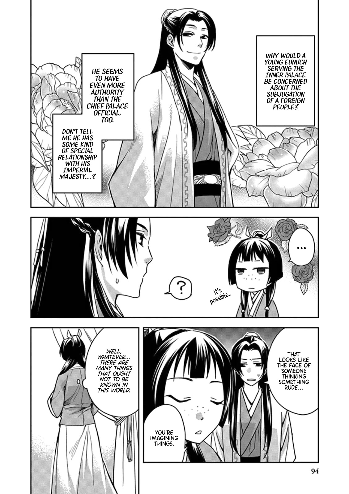 Kusuriya no Hitorigoto - Maomao no Koukyuu Nazotoki Techou Chapter 3 page 10 - Chapter 3