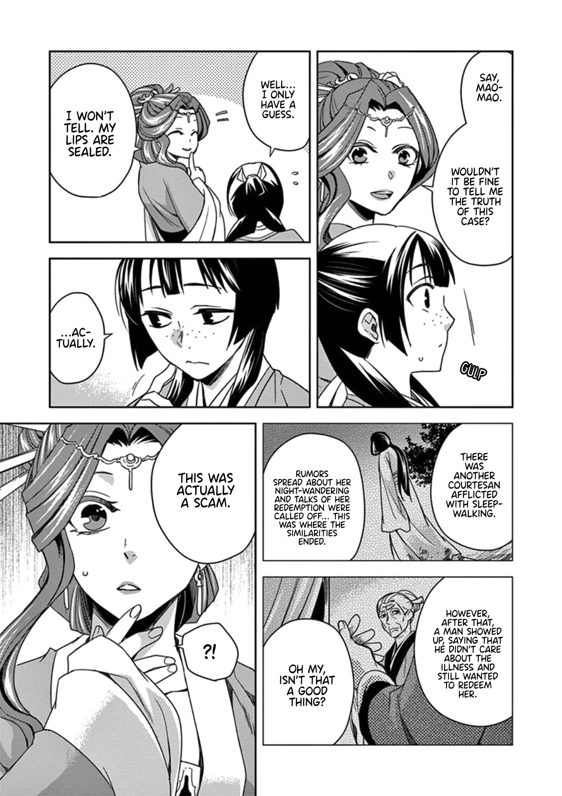 Kusuriya no Hitorigoto - Maomao no Koukyuu Nazotoki Techou Chapter 3 page 30 - Chapter 3