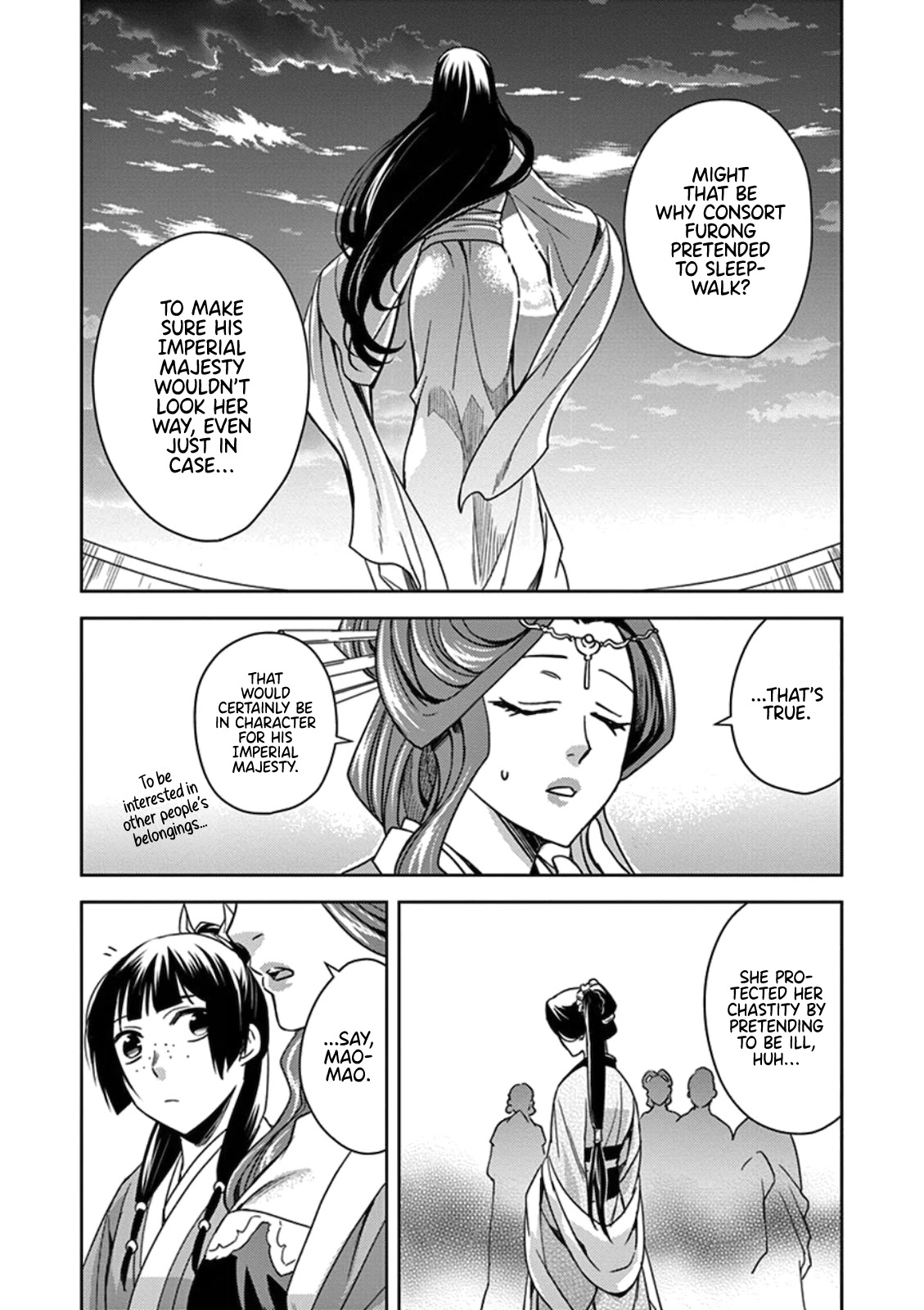 Kusuriya no Hitorigoto - Maomao no Koukyuu Nazotoki Techou Chapter 3 page 32 - Chapter 3