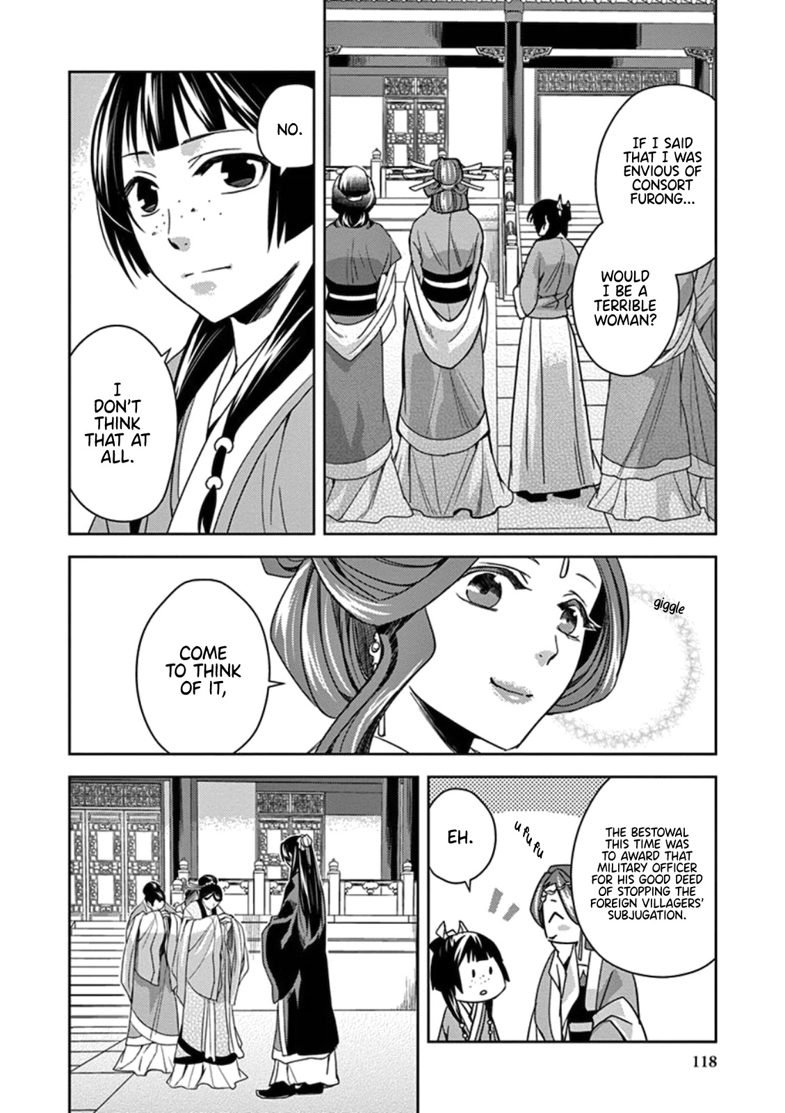 Kusuriya no Hitorigoto - Maomao no Koukyuu Nazotoki Techou Chapter 3 page 33 - Chapter 3