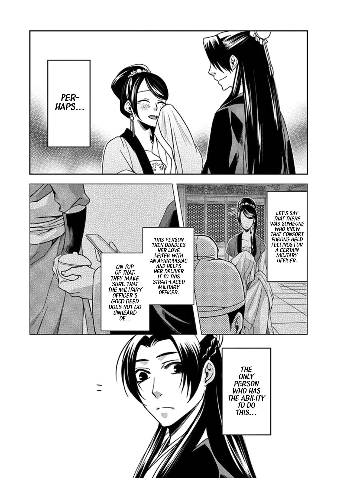Kusuriya no Hitorigoto - Maomao no Koukyuu Nazotoki Techou Chapter 3 page 34 - Chapter 3