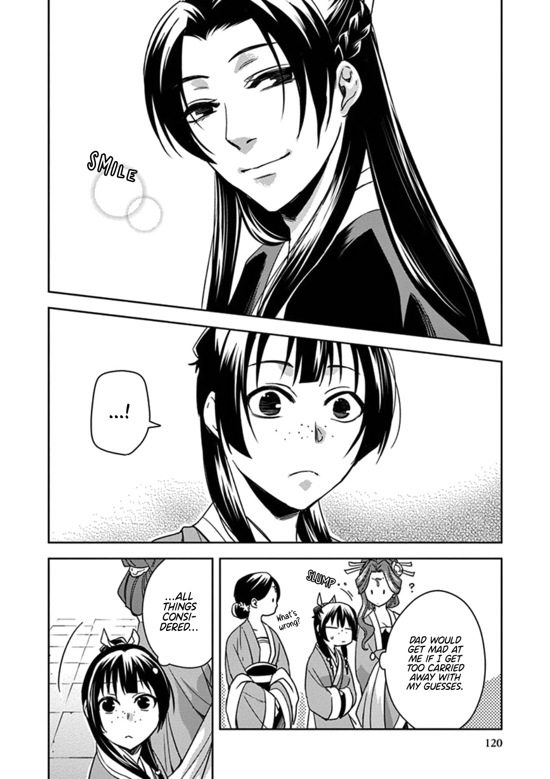 Kusuriya no Hitorigoto - Maomao no Koukyuu Nazotoki Techou Chapter 3 page 35 - Chapter 3