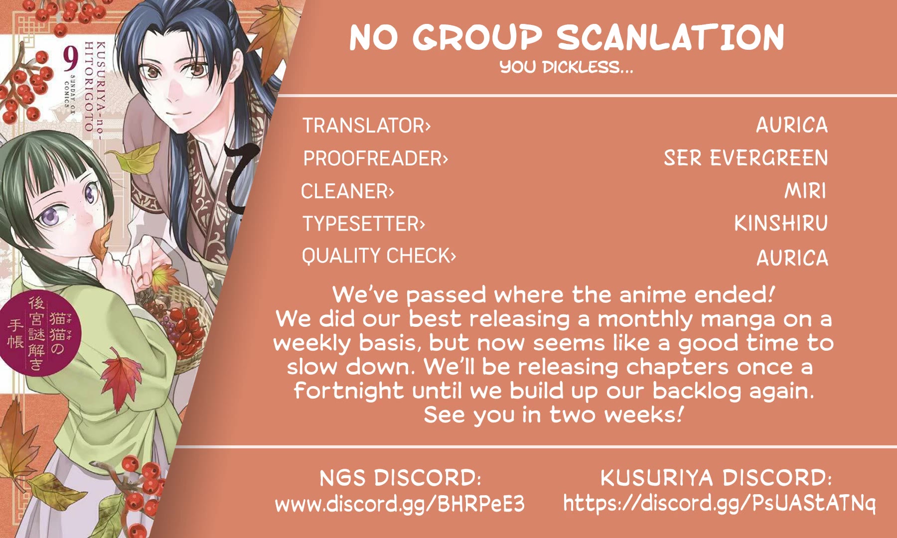 Kusuriya no Hitorigoto - Maomao no Koukyuu Nazotoki Techou Chapter 30 page 43 - Chapter 30: A Send-off Dance