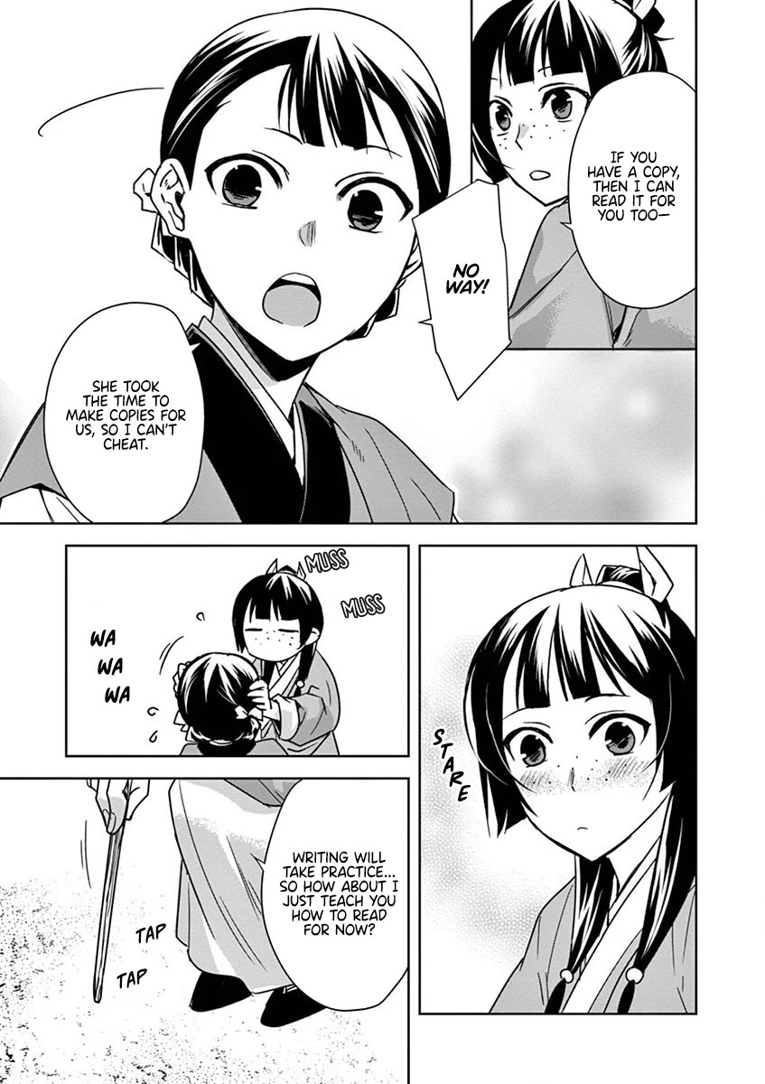 Kusuriya no Hitorigoto - Maomao no Koukyuu Nazotoki Techou Chapter 31 page 29 - Chapter 31: Books