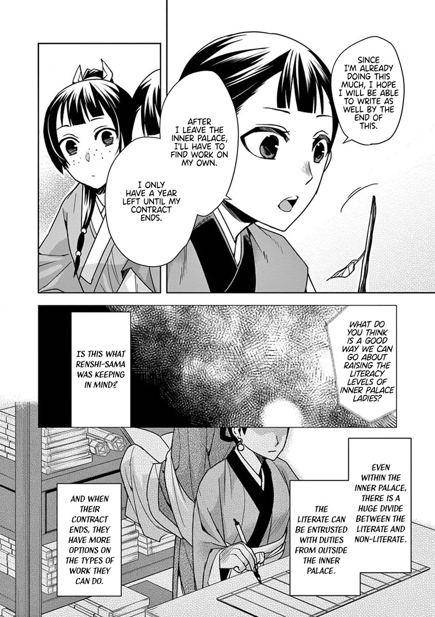 Kusuriya no Hitorigoto - Maomao no Koukyuu Nazotoki Techou Chapter 31 page 30 - Chapter 31: Books
