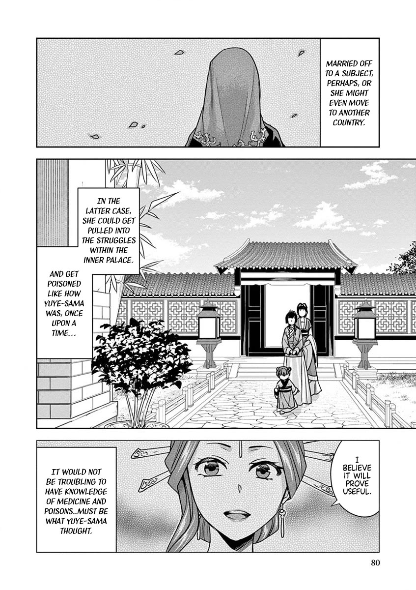Kusuriya no Hitorigoto - Maomao no Koukyuu Nazotoki Techou Chapter 31 page 36 - Chapter 31: Books