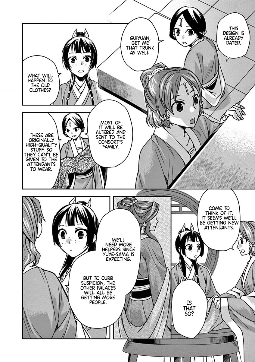 Kusuriya no Hitorigoto - Maomao no Koukyuu Nazotoki Techou Chapter 32 page 20 - Chapter 32: The Caravans
