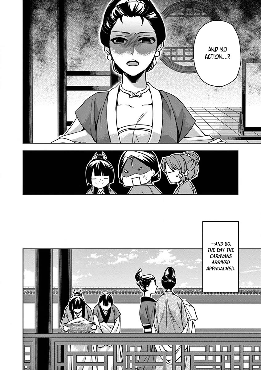 Kusuriya no Hitorigoto - Maomao no Koukyuu Nazotoki Techou Chapter 32 page 24 - Chapter 32: The Caravans
