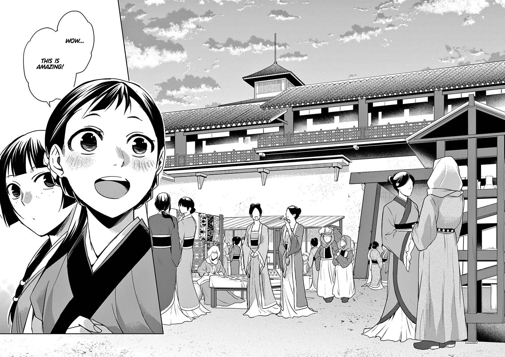 Kusuriya no Hitorigoto - Maomao no Koukyuu Nazotoki Techou Chapter 32 page 28 - Chapter 32: The Caravans