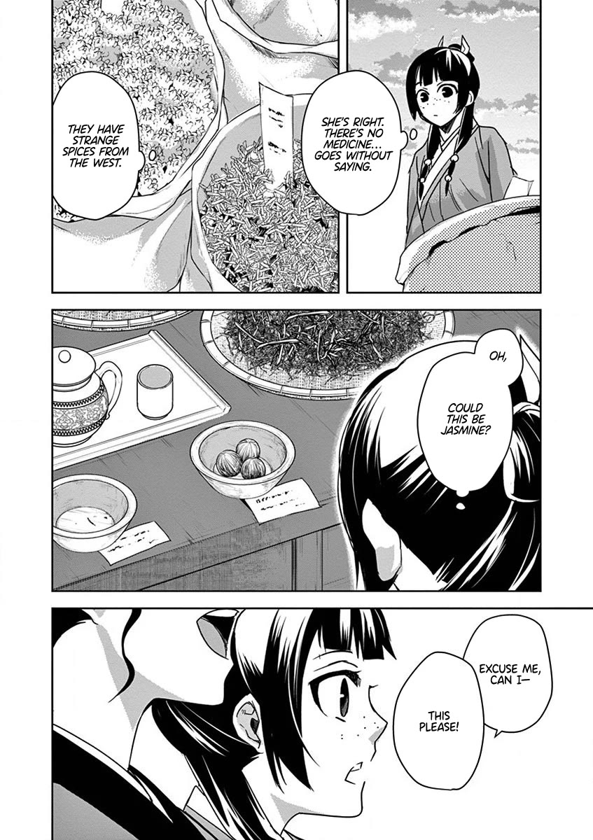 Kusuriya no Hitorigoto - Maomao no Koukyuu Nazotoki Techou Chapter 32 page 31 - Chapter 32: The Caravans
