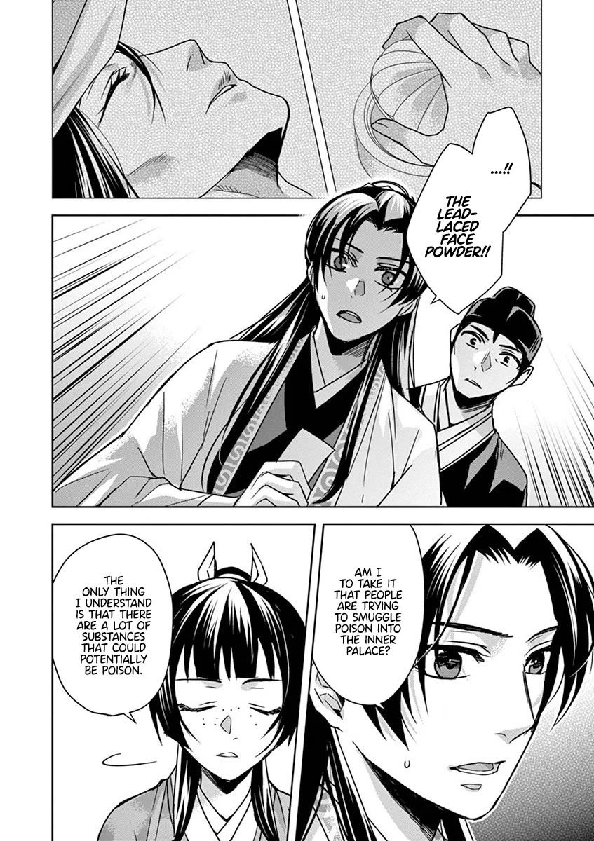 Kusuriya no Hitorigoto - Maomao no Koukyuu Nazotoki Techou Chapter 33 page 22 - Chapter 33: Perfume Oil