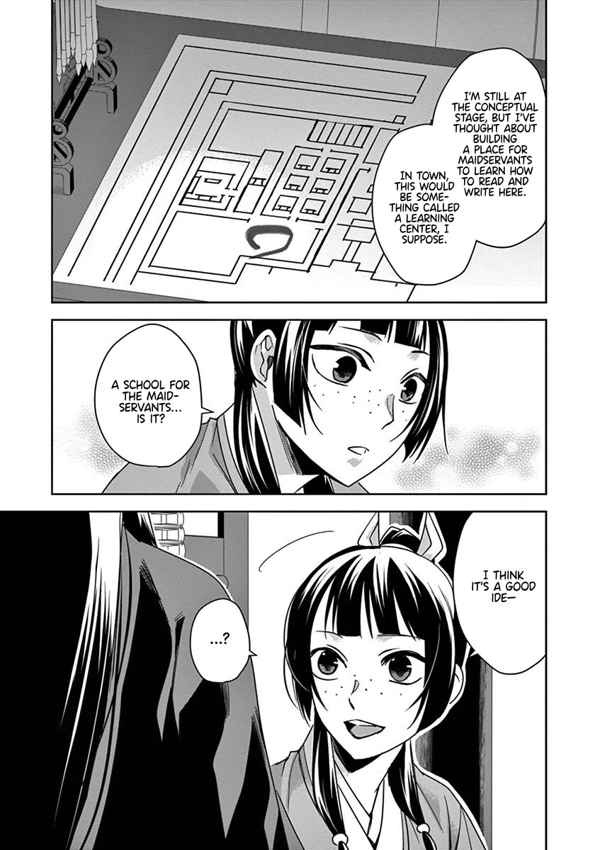 Kusuriya no Hitorigoto - Maomao no Koukyuu Nazotoki Techou Chapter 34 page 13 - Chapter 34: Corpse Fungus (1)