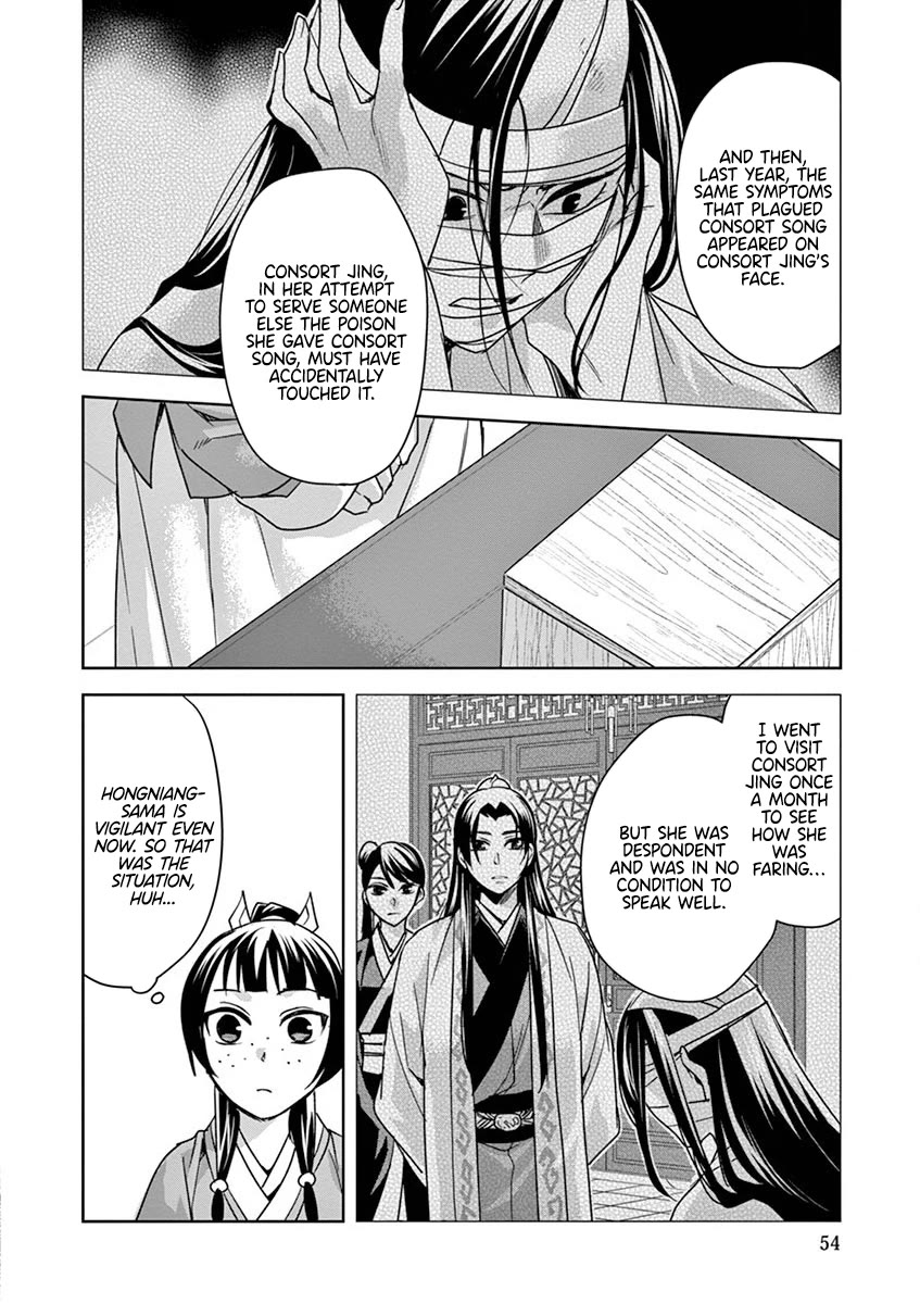 Kusuriya no Hitorigoto - Maomao no Koukyuu Nazotoki Techou Chapter 35 page 12 - Chapter 35: Corpse Fungus (2)