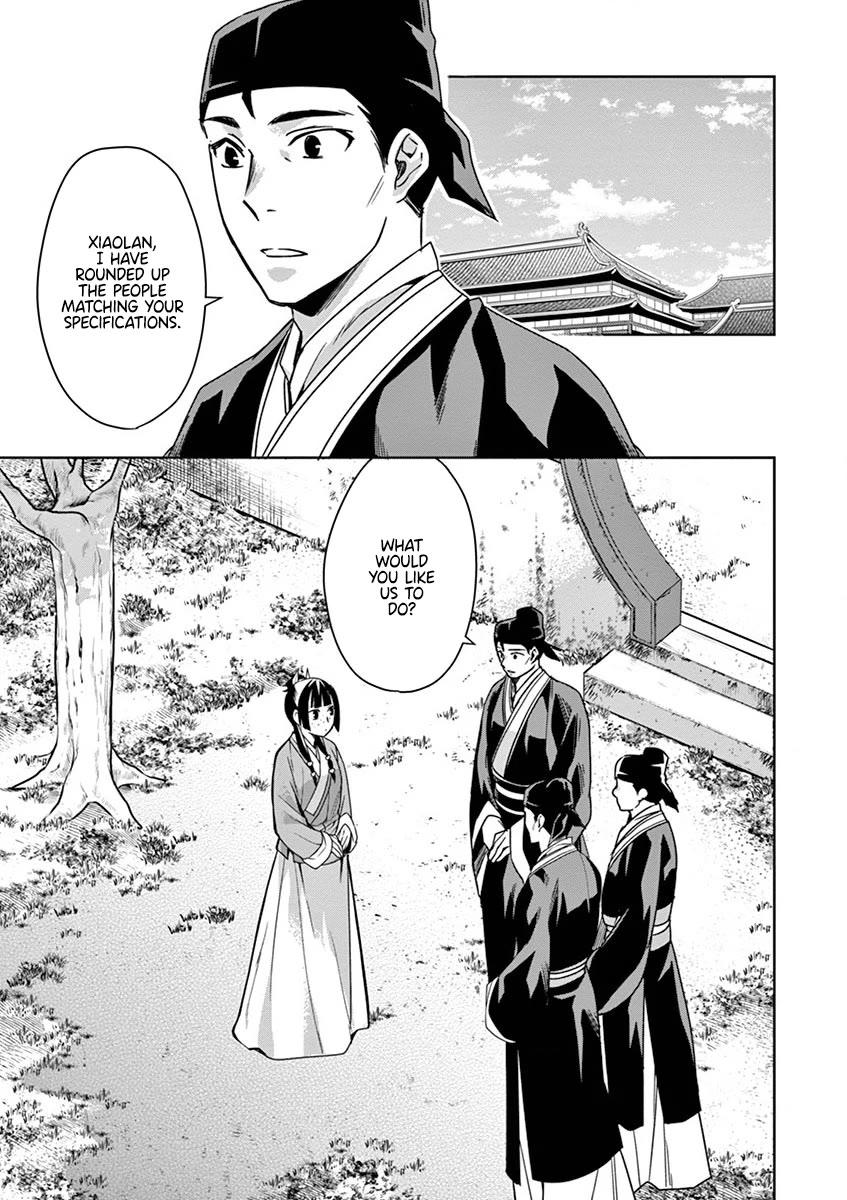Kusuriya no Hitorigoto - Maomao no Koukyuu Nazotoki Techou Chapter 35 page 21 - Chapter 35: Corpse Fungus (2)