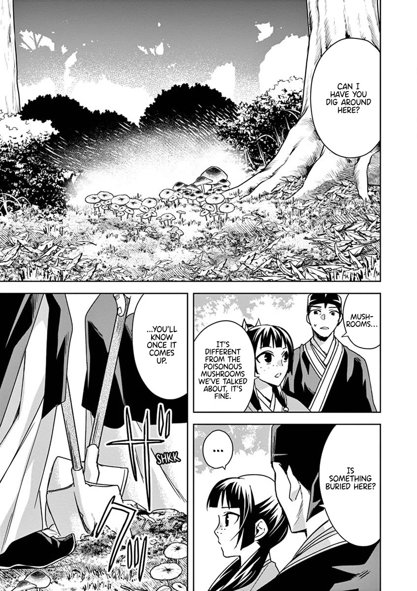 Kusuriya no Hitorigoto - Maomao no Koukyuu Nazotoki Techou Chapter 35 page 23 - Chapter 35: Corpse Fungus (2)